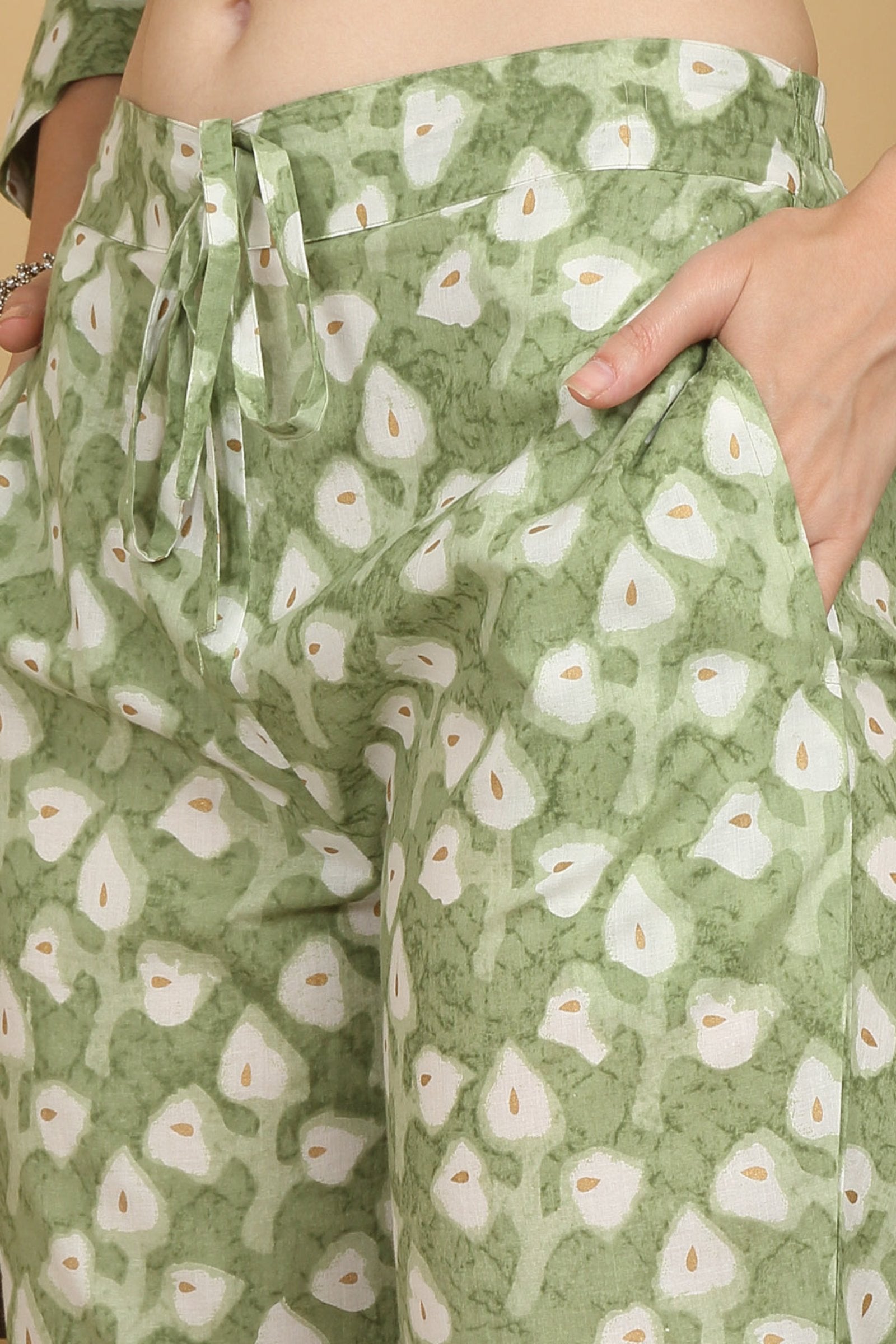 Maluka Women Cotton Floral Printed Co-Ord Set