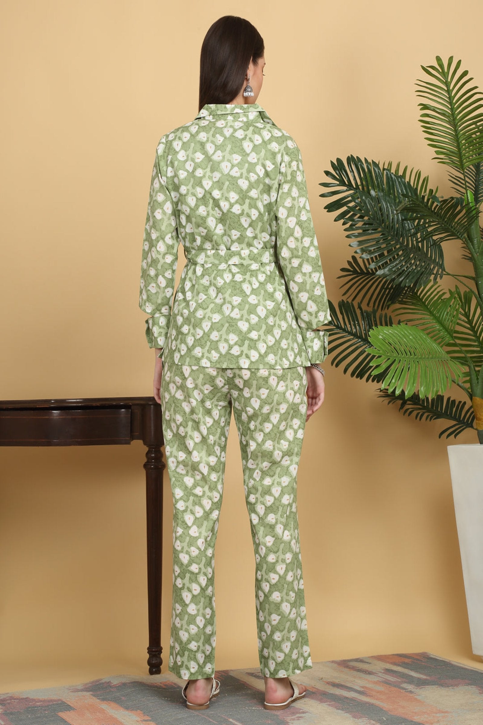 Maluka Women Cotton Floral Printed Co-Ord Set