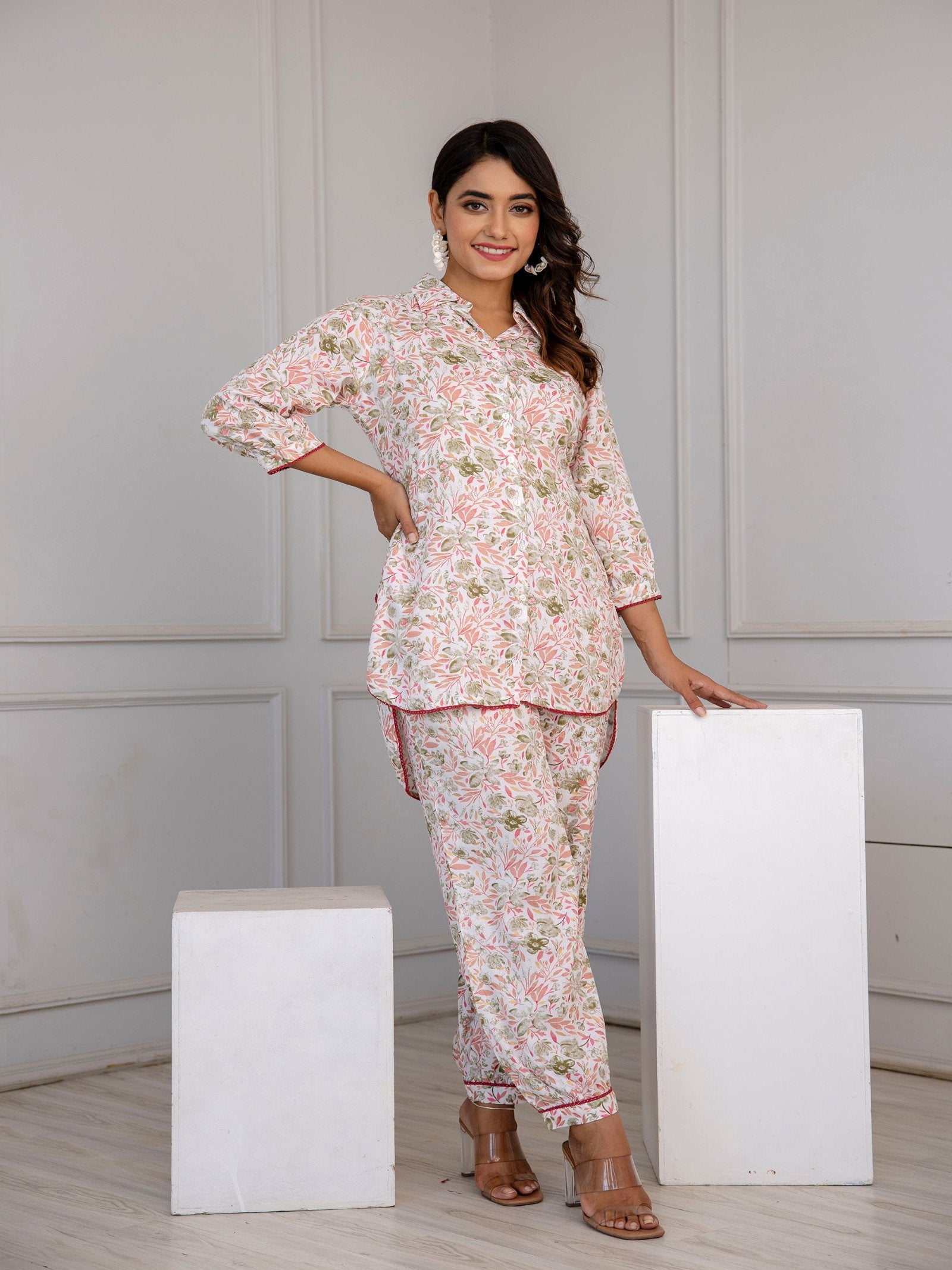Maluka Women Floral Printed Co-ords Set