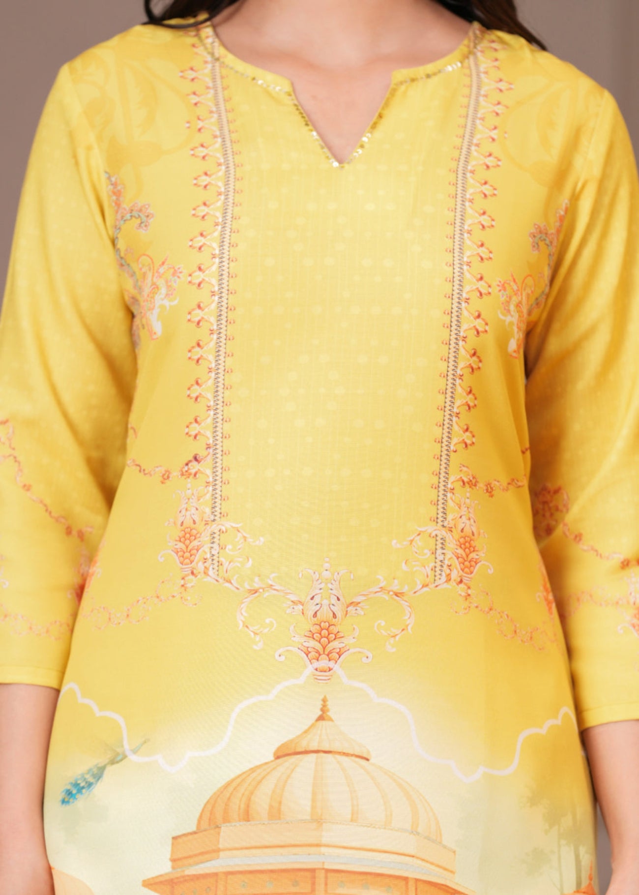 Maluka Women Cotton Printed Top Pant Co-ord Set